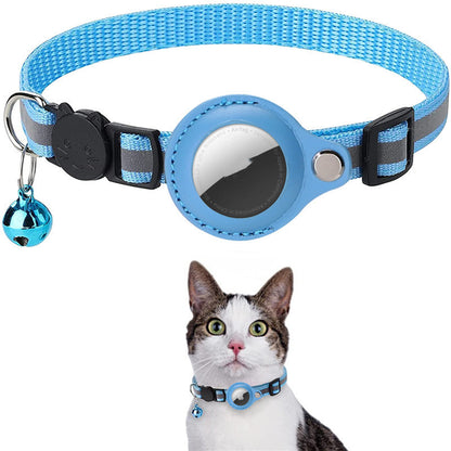 The Tag-Tastic Pet Shield: Reflective, Waterproof Airtag Collar Case!