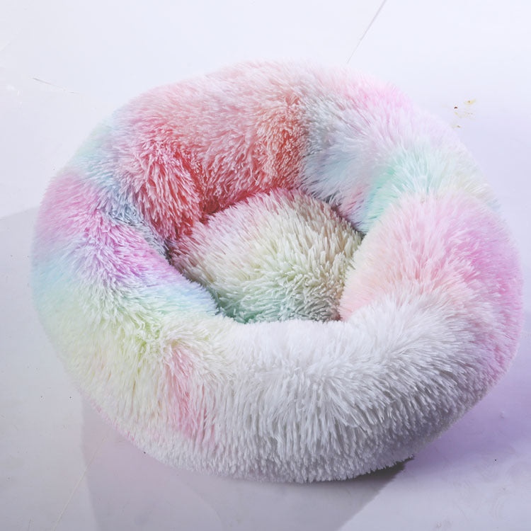 Snuggle Haven: The Plush Pet Nest That’s Basically a Fluffy Cloud for Your Furry Friend!