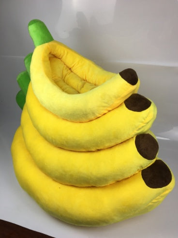 Banana Bedazzle: The Washable Pet Pad That Turns Nap Time into a Fruit-Fueled Fiesta!