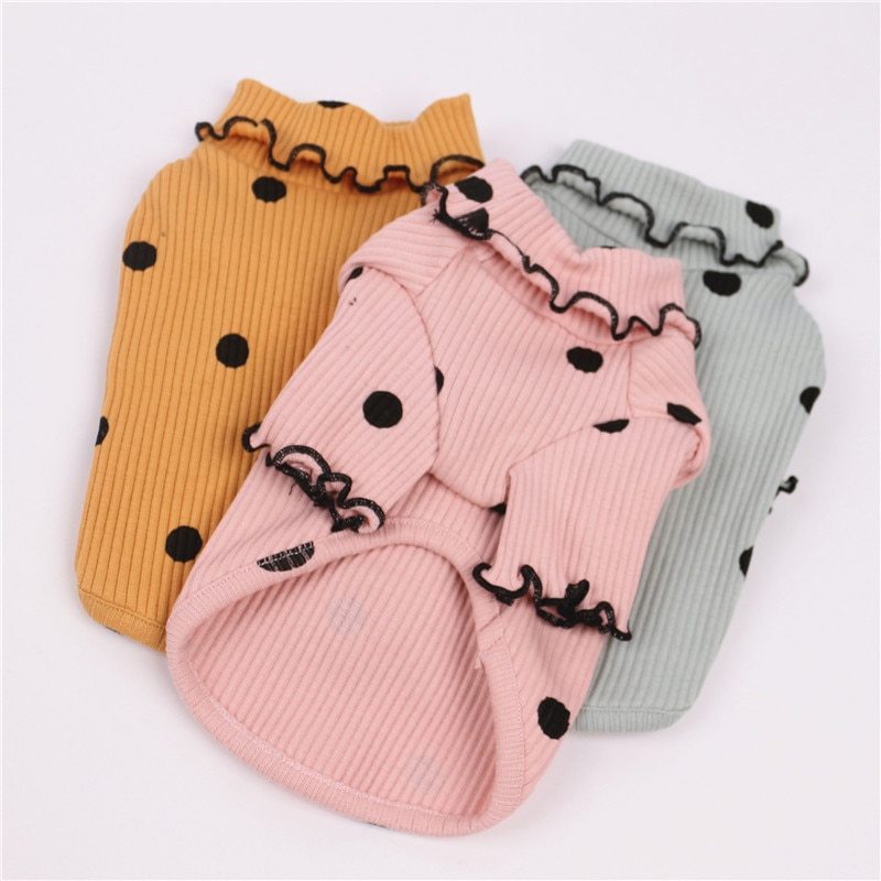 Pup’s Polka Party: The Dotted Turtleneck That Makes Every Dog a Fashion Icon!