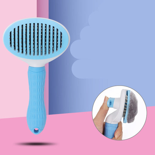 Fur-Buster Supreme: The Dog & Cat Comb That Makes Shedding a Thing of the Past!