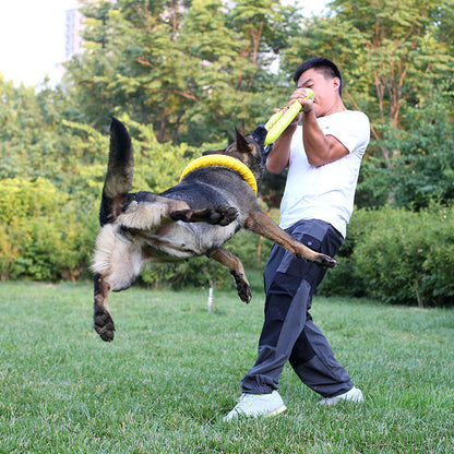 Fetch & Flex: The Ultimate Tug-of-War Training Ring for Your Pup