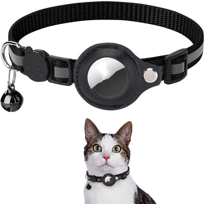 The Tag-Tastic Pet Shield: Reflective, Waterproof Airtag Collar Case!