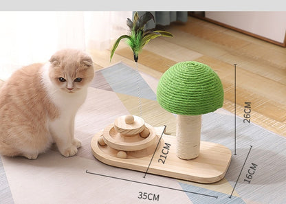 Super Scratch Bros.: The Cat Tree Toy That Gives Your Kitty a Power-Up in Scratching Fun!