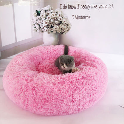 Snuggle Haven: The Plush Pet Nest That’s Basically a Fluffy Cloud for Your Furry Friend!