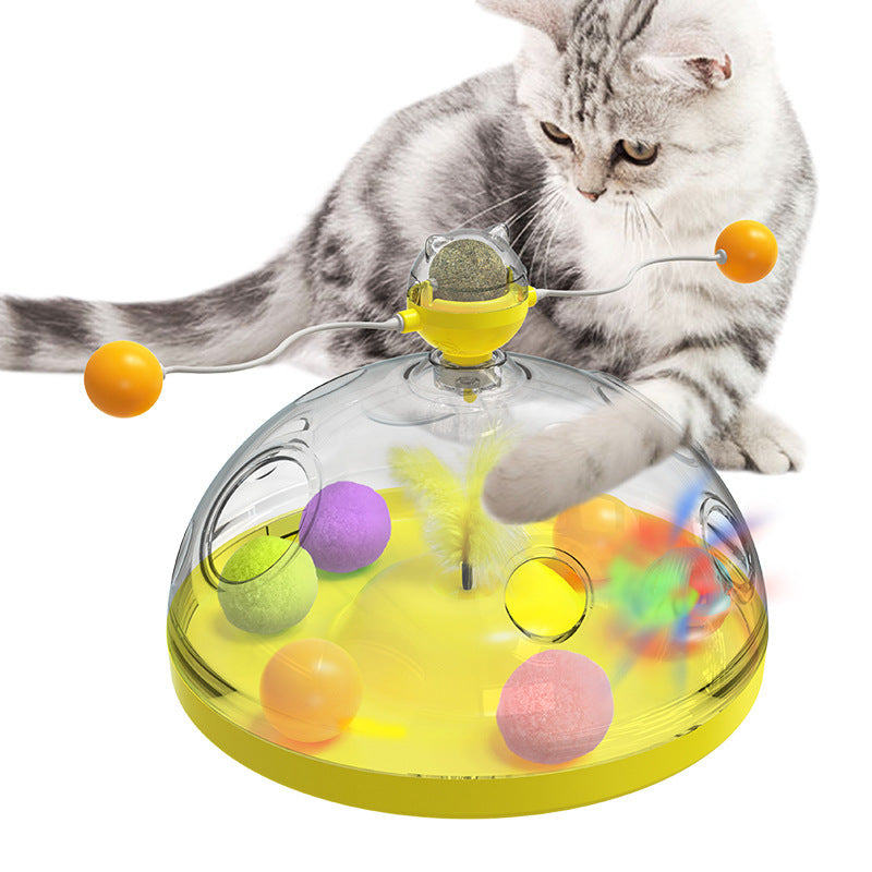 Whisker Wonderland: The Luminous Windmill Toy That Turns Playtime Into a Cat's Fairytale!