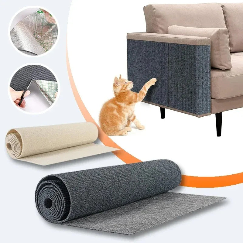 Scratch-a-Palooza: The Self-Adhesive Cat Scratch Board for Feline DIY Enthusiasts!