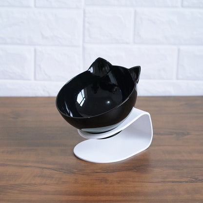 Purrfect Posture Platter: The Double-Bowl Dining Solution That Spoils Your Cat’s Neck and Taste Buds!