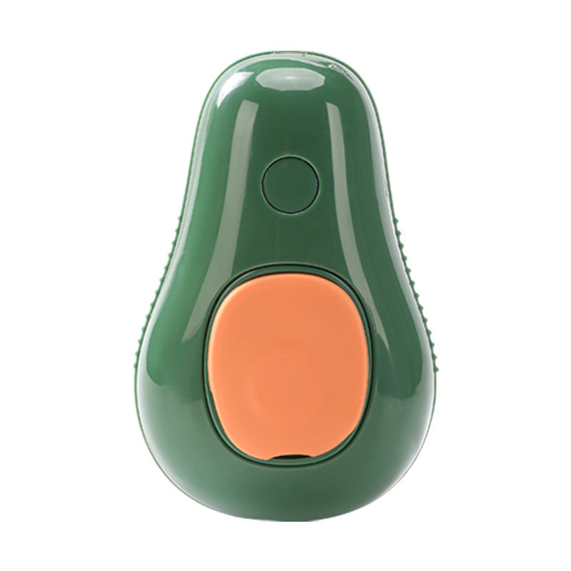 Avocado Bliss: The Electric Steam Brush That Turns Grooming Into a Spa Day for Your Pet!