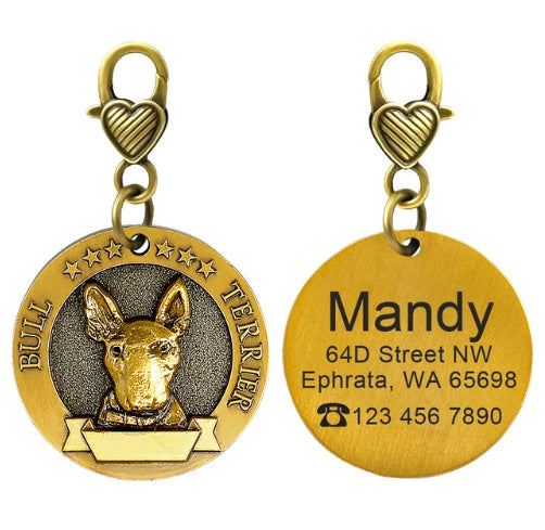 Paw-Print Passport: The Blinged-Out ID Tag for Dogs Who Think They're VIPs!