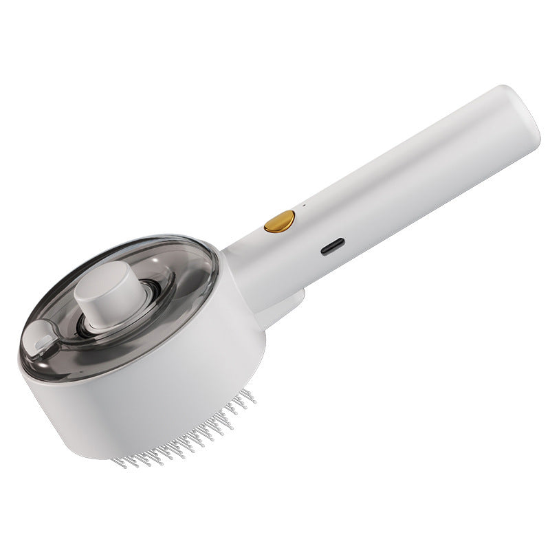 Fur-Flying Furry-Fixer: The Hair-Raising, Self-Cleaning Brush for Pets Who Shed Like Crazy!