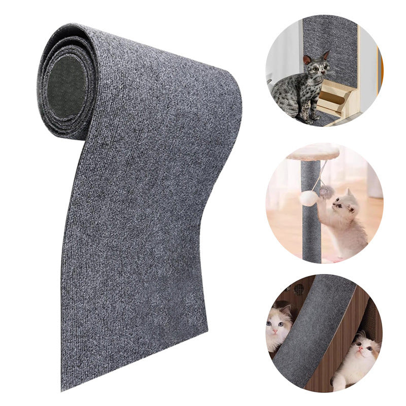 Scratch-a-Palooza: The Self-Adhesive Cat Scratch Board for Feline DIY Enthusiasts!