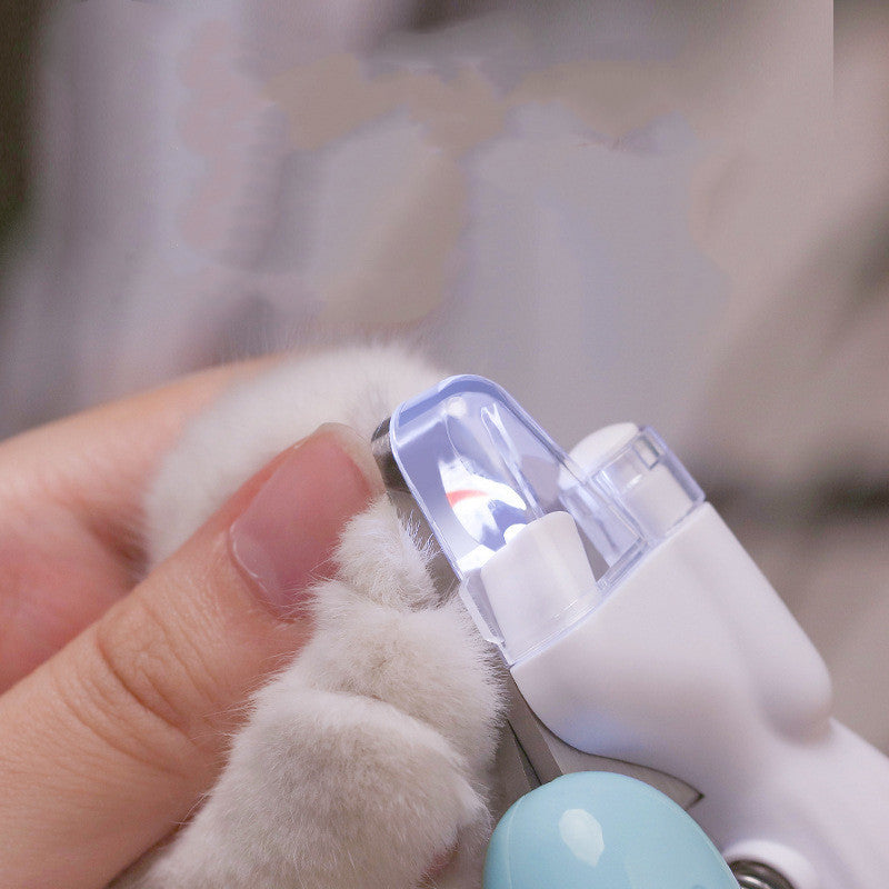 Paw-dicure Pro: The LED Nail Clippers That Give Your Pet a Spa Day Glow!