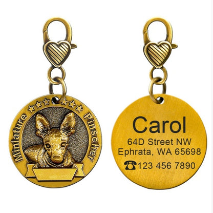 Paw-Print Passport: The Blinged-Out ID Tag for Dogs Who Think They're VIPs!