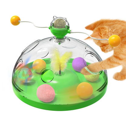 Whisker Wonderland: The Luminous Windmill Toy That Turns Playtime Into a Cat's Fairytale!