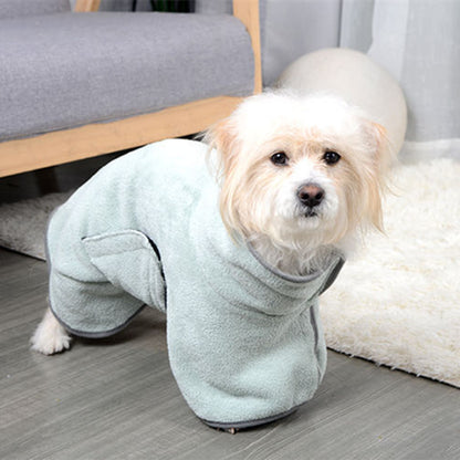 The Furry Squeegee: Quick-Dry Bathrobe for Paws and Whiskers!