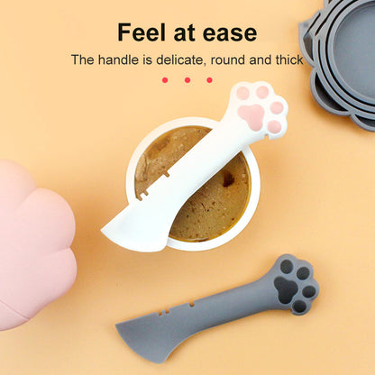 Can-Do-It-All Spoon: The Ultimate Pet Feeder, Opener, and Shovel for Furry Foodies!