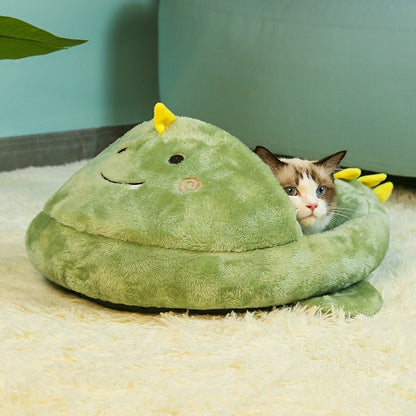 The Fuzzy-Float: Winter Warmth Mattress for Cozy Cats and small Dogs