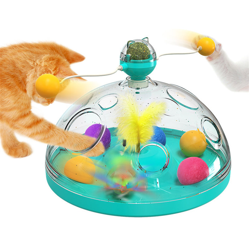 Whisker Wonderland: The Luminous Windmill Toy That Turns Playtime Into a Cat's Fairytale!