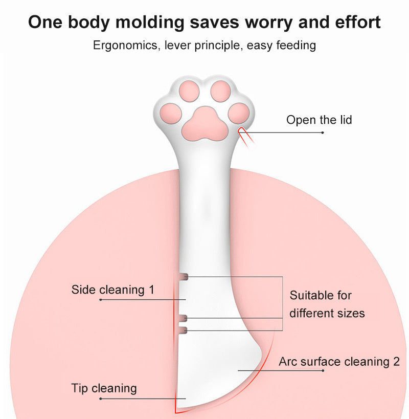 Can-Do-It-All Spoon: The Ultimate Pet Feeder, Opener, and Shovel for Furry Foodies!