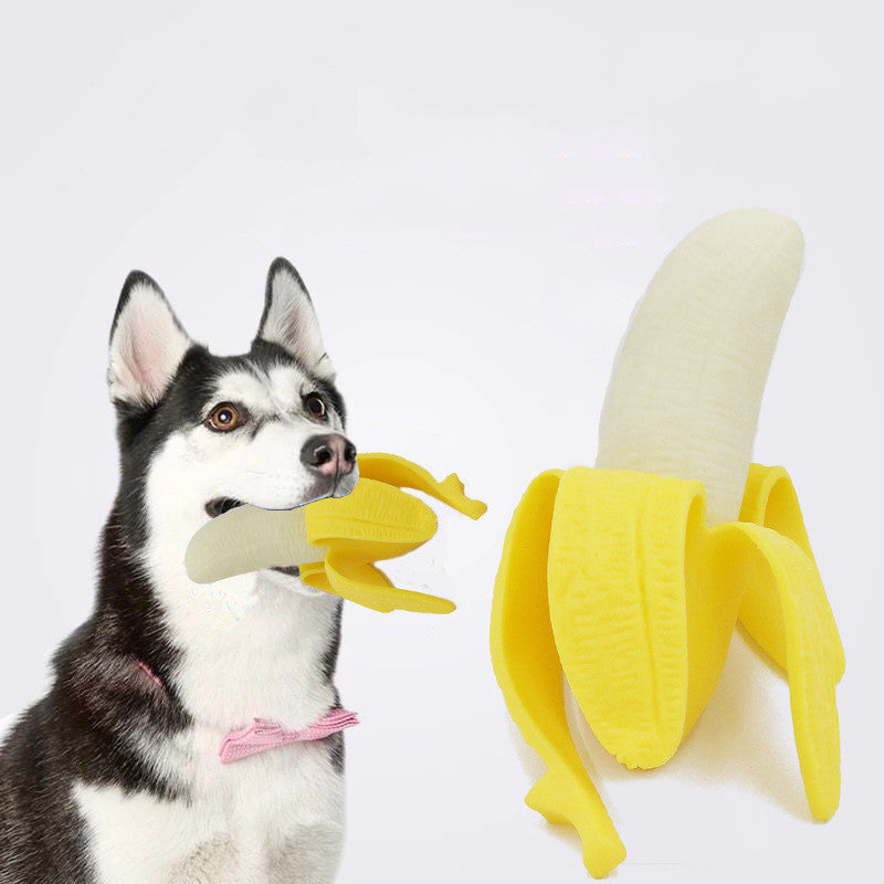 Peel the Love: Banana-Tastic Play Toy for Pawsome Pets!