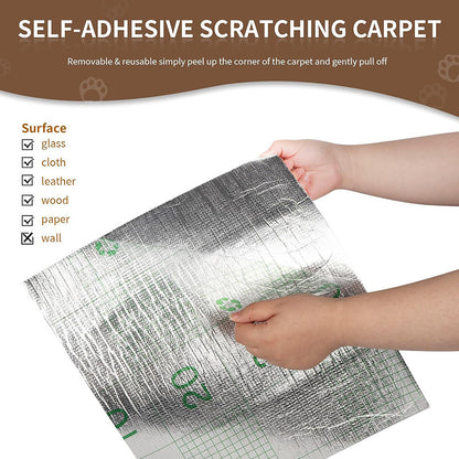 Scratch-a-Palooza: The Self-Adhesive Cat Scratch Board for Feline DIY Enthusiasts!