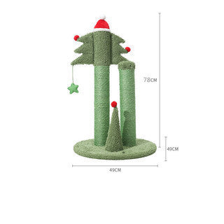 Cactus Cat Tree: The Prickly Playground for Kittens Who Need to Scratch Up a Storm!