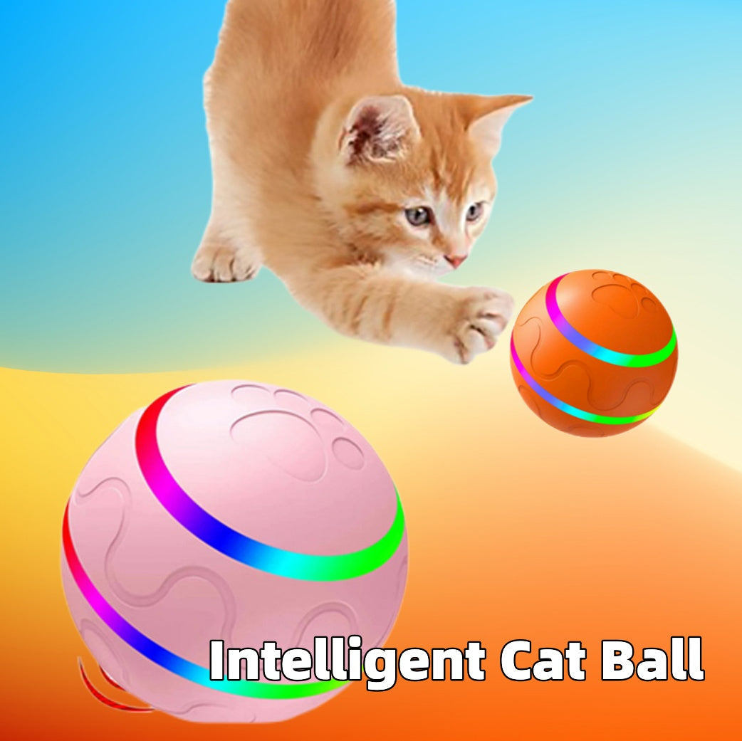 Purr-plexing Orb: The Self-Rotating Cat Toy That’s Too Smart for Its Own Good!