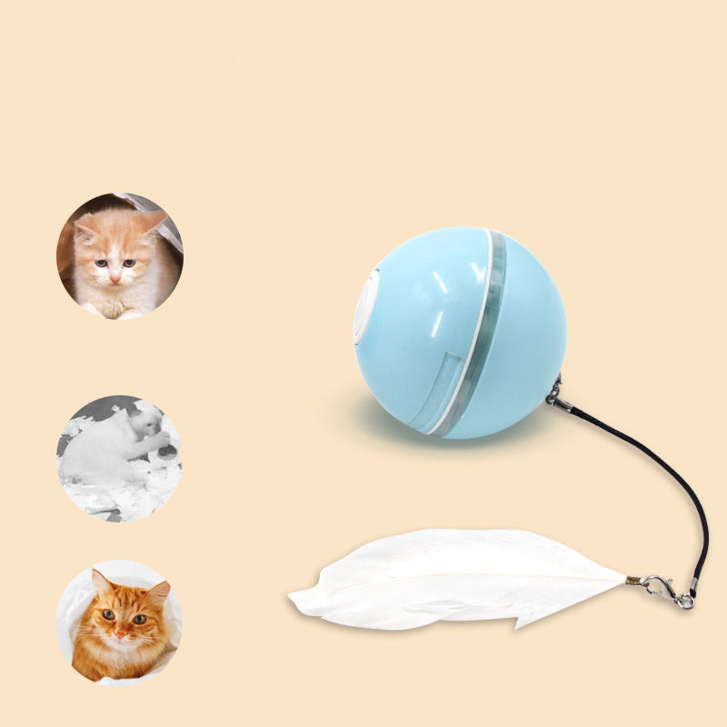 Glow & Purr: The LED Cat Ball That’s Smarter and Funnier Than Your Average Furball!