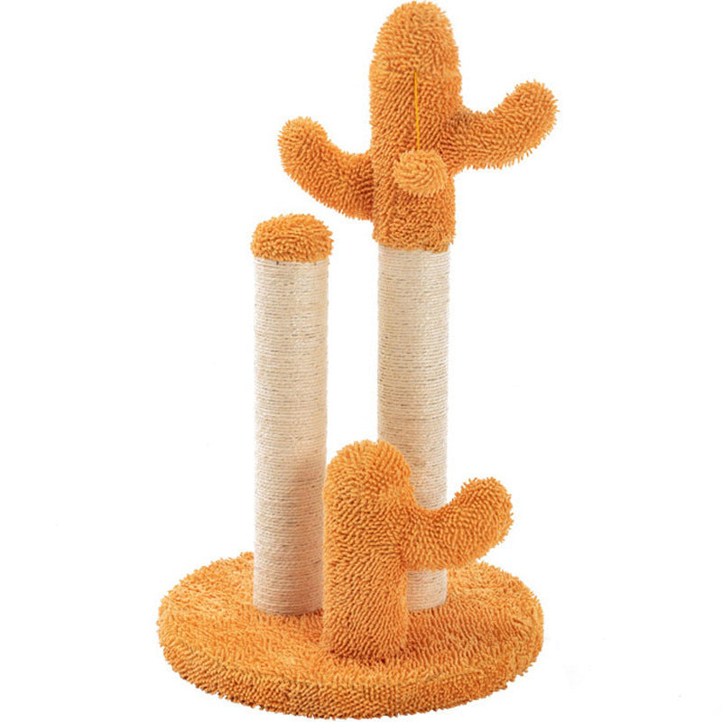 Cactus Cat Tree: The Prickly Playground for Kittens Who Need to Scratch Up a Storm!