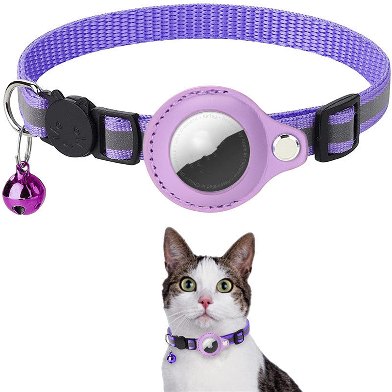 The Tag-Tastic Pet Shield: Reflective, Waterproof Airtag Collar Case!