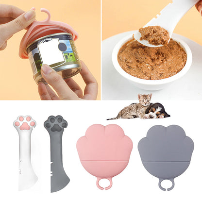 Can-Do-It-All Spoon: The Ultimate Pet Feeder, Opener, and Shovel for Furry Foodies!