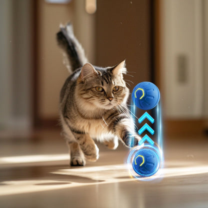 Smarty-Paws Bouncing Ball: The USB-Powered Pet Toy That Won't Sit Still!